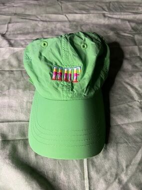 Bright Green Huf Dad Hat